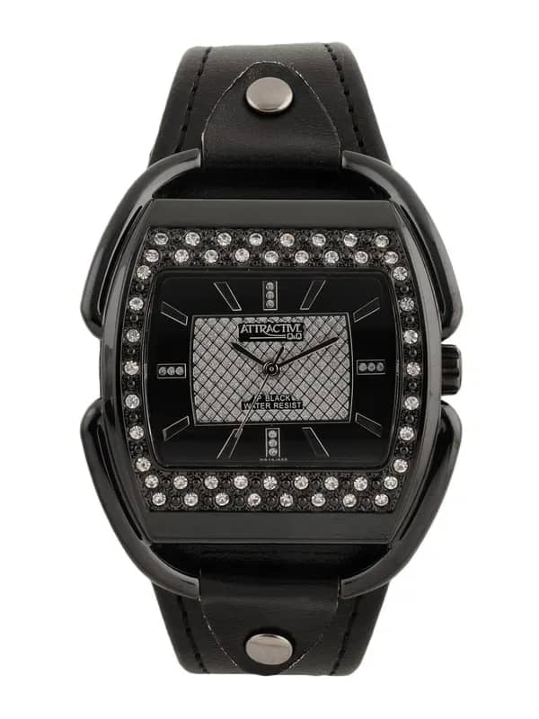 Q&Q Attractive Women Black Dial Watch