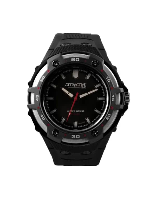Q&Q Men Black Dial Watch DD02J001Y