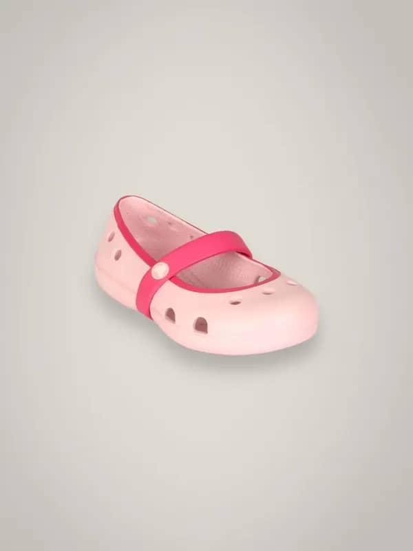 Crocs Kids Girl's Keeley Bubblegum Fuchsia Kidswear