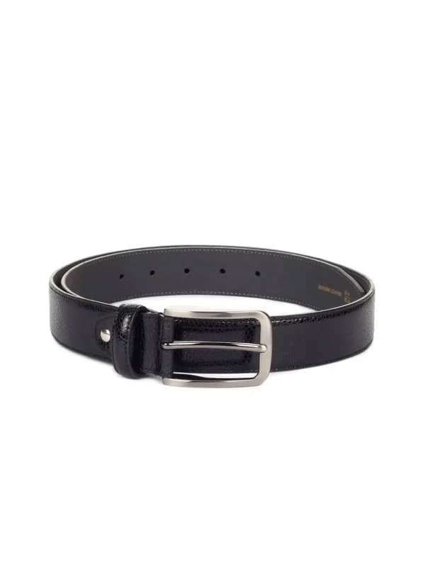 Peter England Men Black Belt