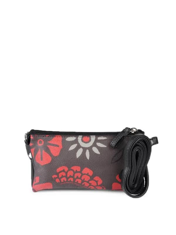 Baggit Women Brown Digital Rosy Mobile Pouch