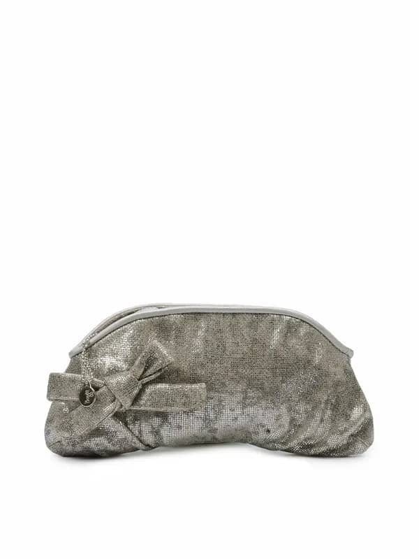 Baggit Women Silver Clutch
