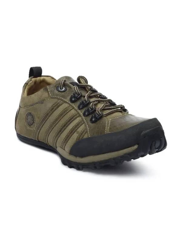 Woodland Men Olive Shoe