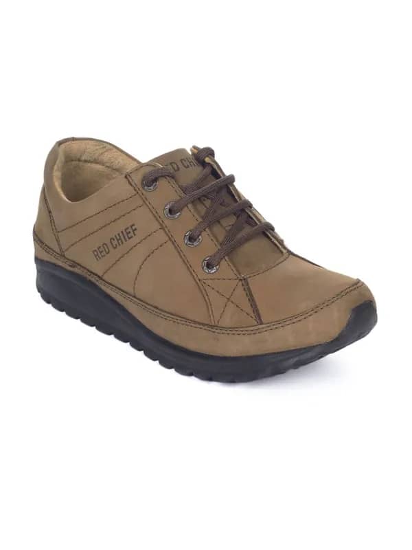 Red Chief Men Brown Shoes