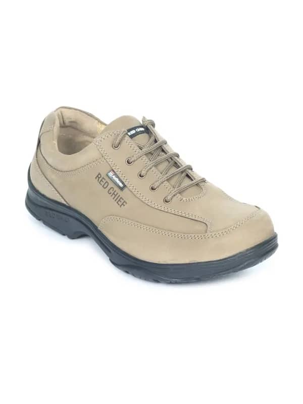 Red Chief Men Beige Shoes