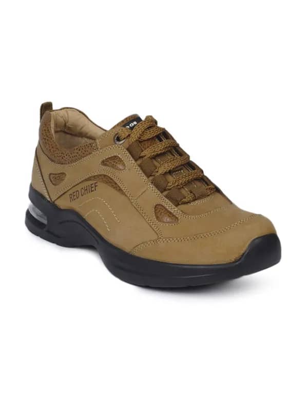 Red Chief Men Khaki Shoes