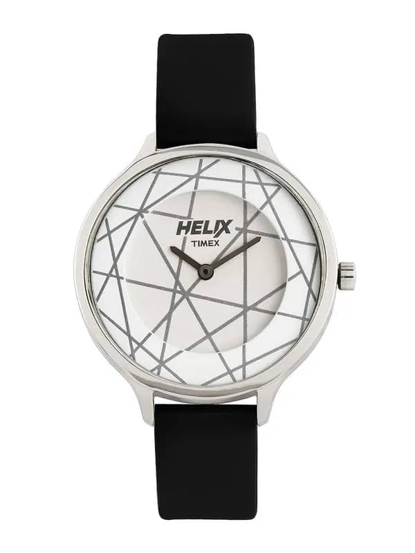 Helix Women White Dial Watch