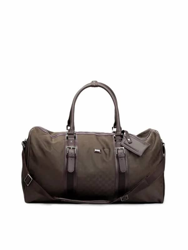 Peter England Unisex Brown Duffle Bag