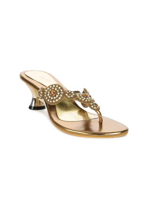 Catwalk Women Gold Heels