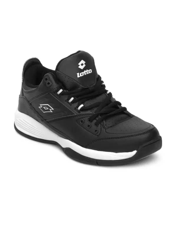 Lotto Men Black Sports Shoe
