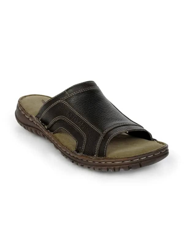 Red Tape Men Brown Sandals
