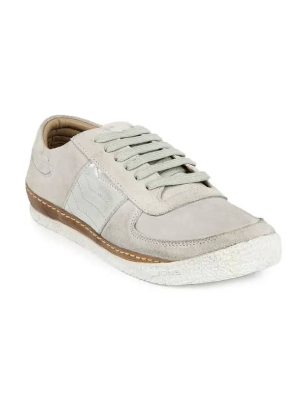 GAS Men Grey Cutback Casual Shoes