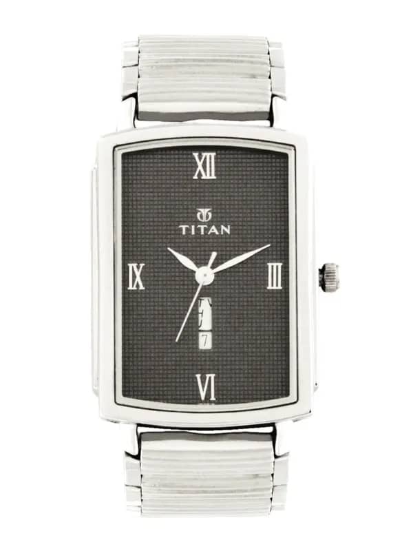 Titan Men Grey Dial Watch