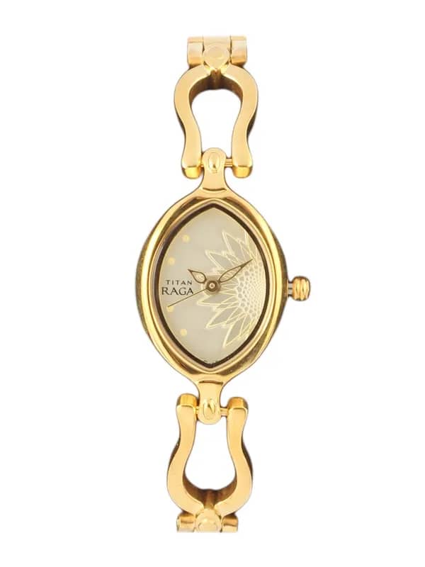 Titan Women Silver Dial Watch