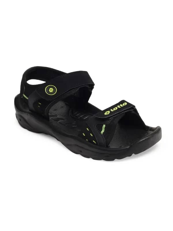 Lotto Men Black Sandals