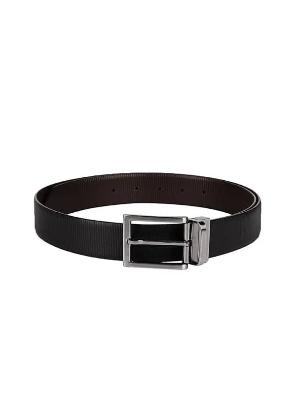 Arrow Men Black & Brown Reversible Belt