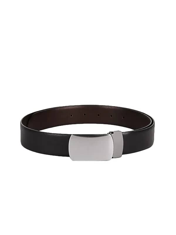 Arrow Men Black and Brown Reversible Belt
