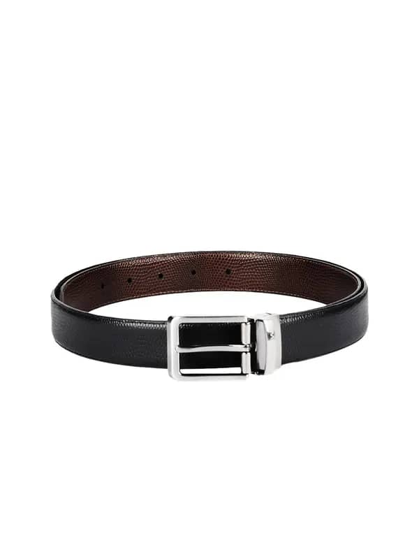 Arrow Men Black and Brown Reversible Belts