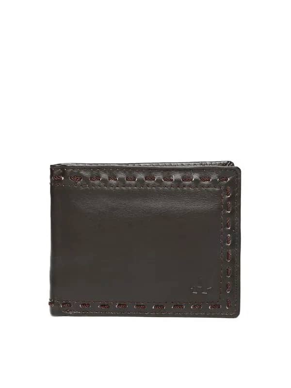 Arrow Men Brown Leather Wallet