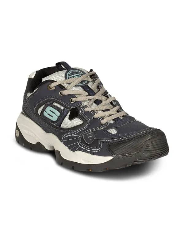 Skechers Men's Sparta Navy Black Shoe