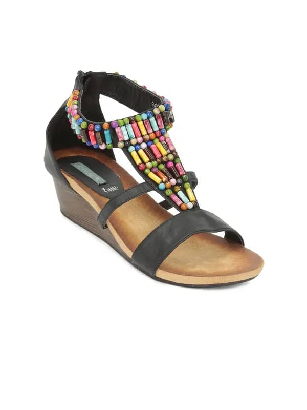 Catwalk Women Black Wedges