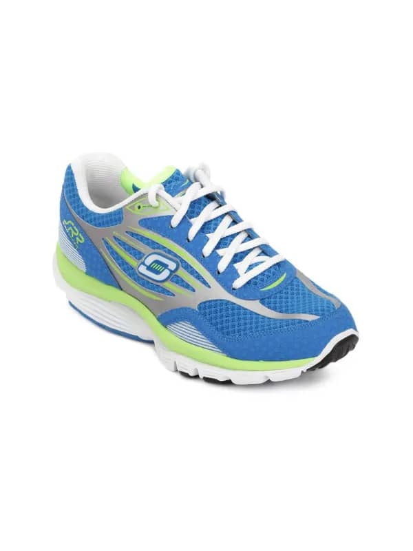 Skechers Women Blue & Green Sports Shoes
