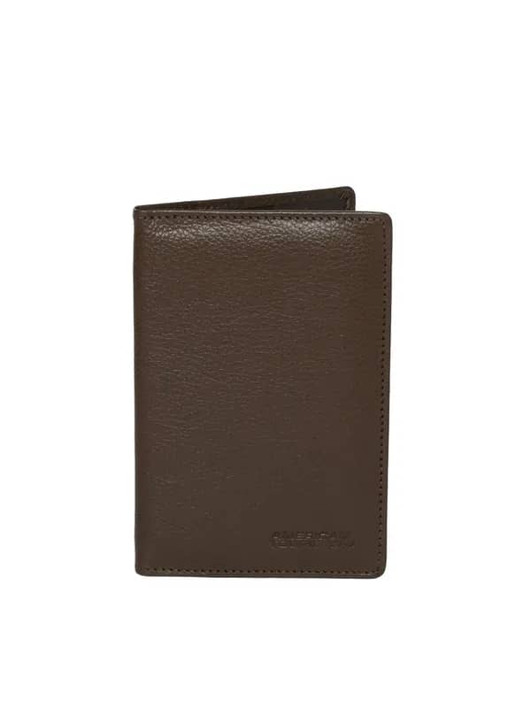 American Tourister Unisex Brown Passport Holder