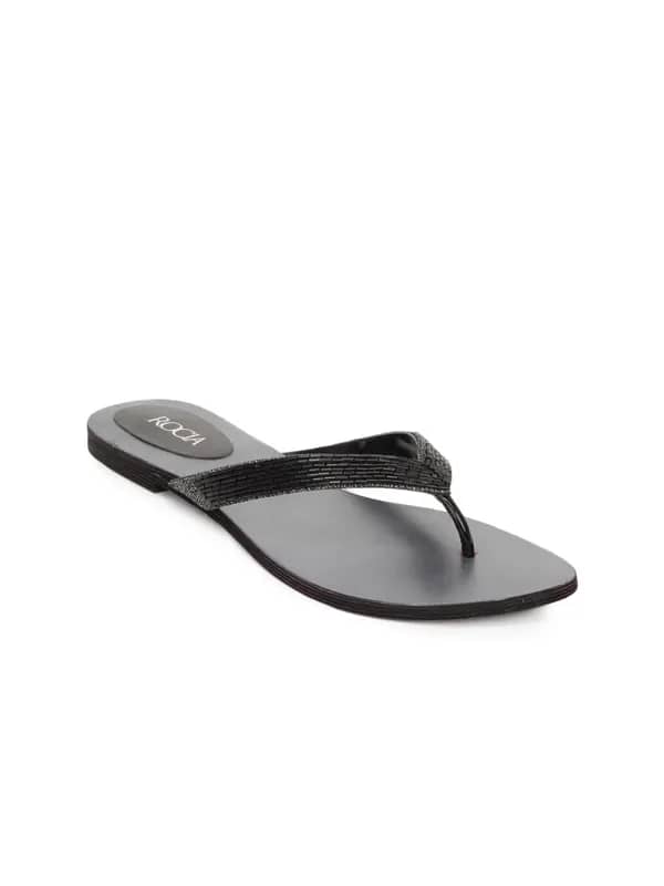 Rocia Women Black Sandals