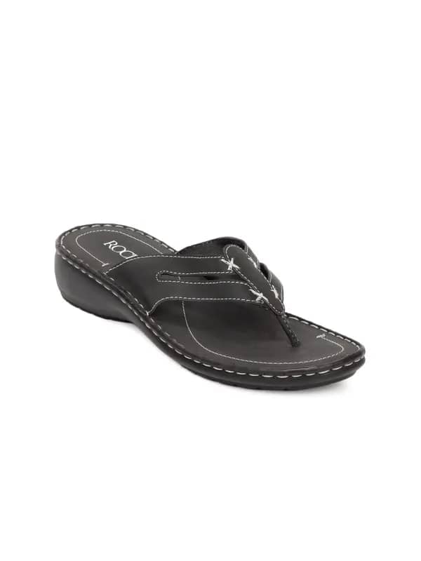 Rocia Women Black Sandals
