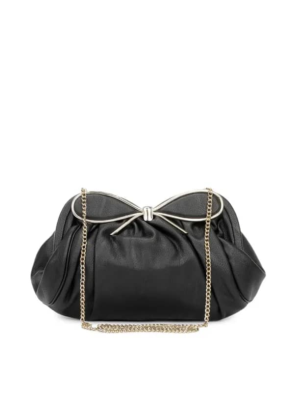 French Connection Women Black Clutch