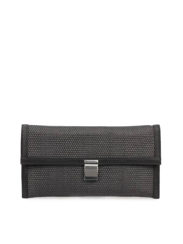 French Connection Women Black Clutch