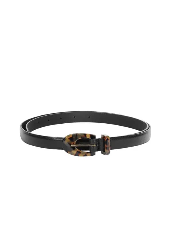French Connection Women Black Belt