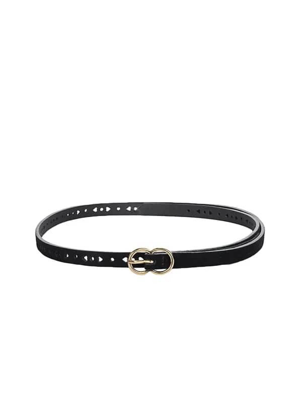 French Connection Women Black Belt
