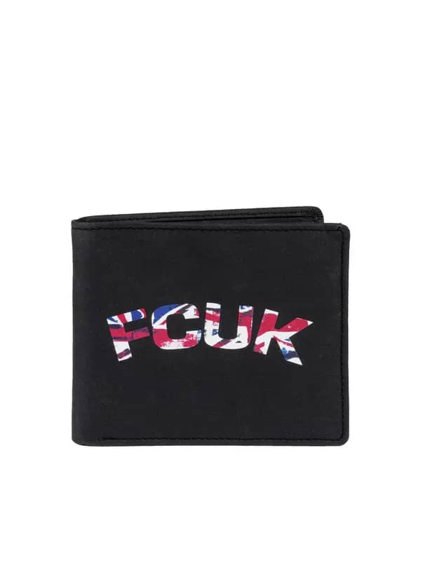 French Connection Men Black Wallet