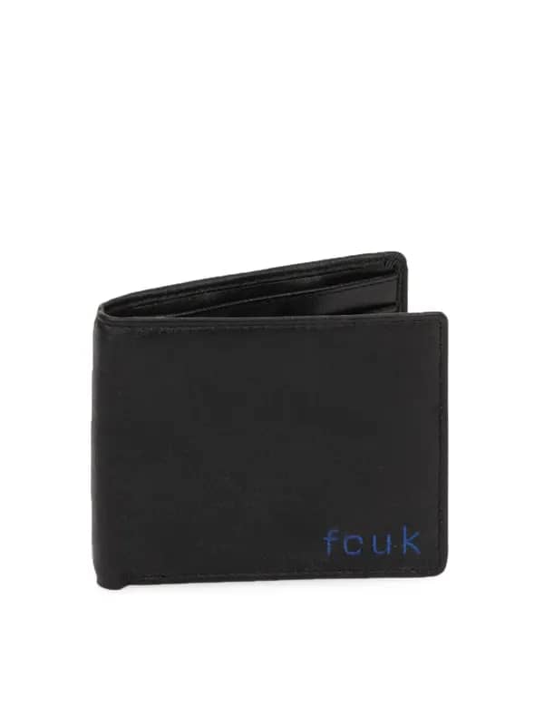 French Connection Men Black Wallet