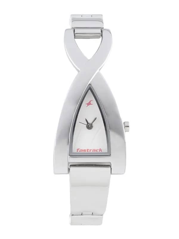 Fastrack Women Steel Dial Watch