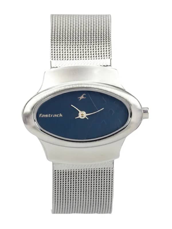 Fastrack Women Blue Dial Watch N6004SM01
