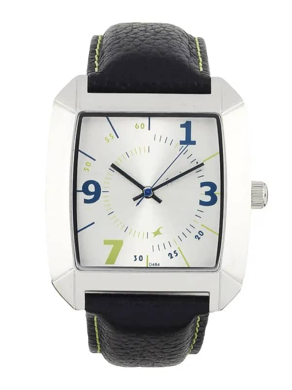 Fastrack Men Steel Dial Watch N9336SL02