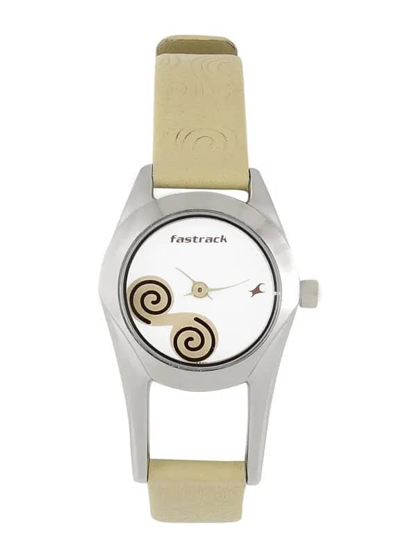 Fastrack Women White Dial Watch