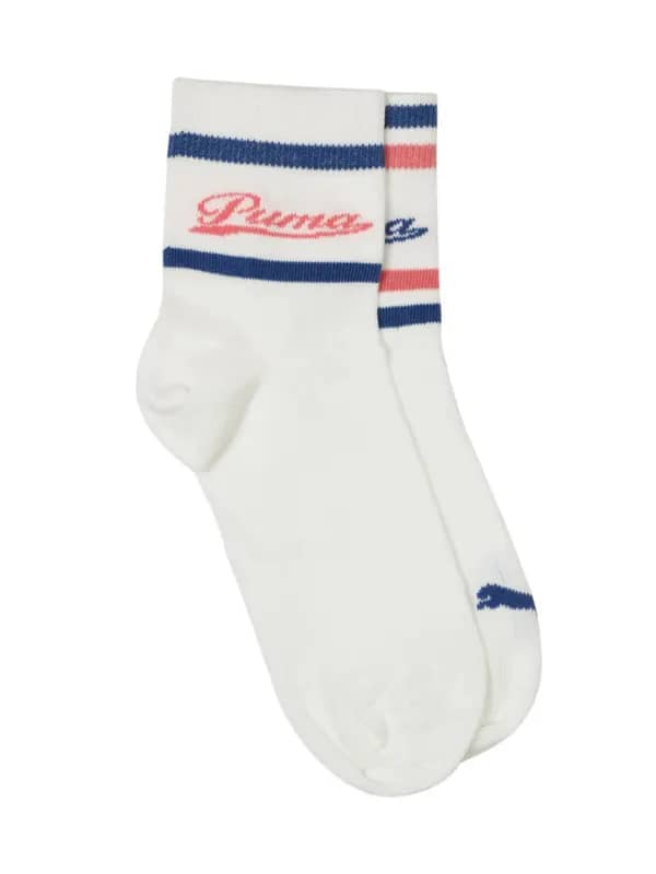 Puma Women White Pack of 2 Socks
