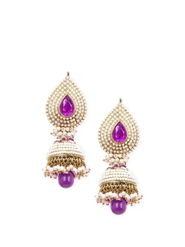 Royal Diadem Pink Earrings
