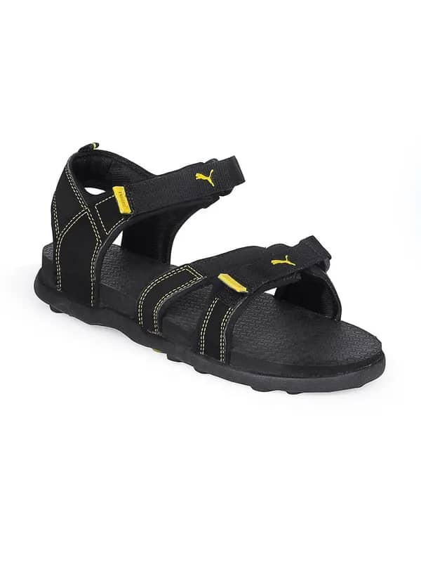 Puma Men Black Techno Sandals