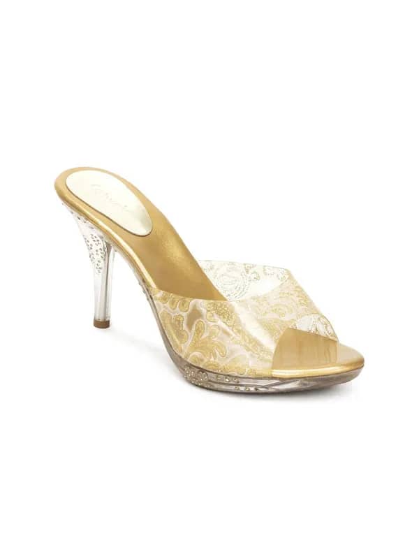 Catwalk Women Gold Heels