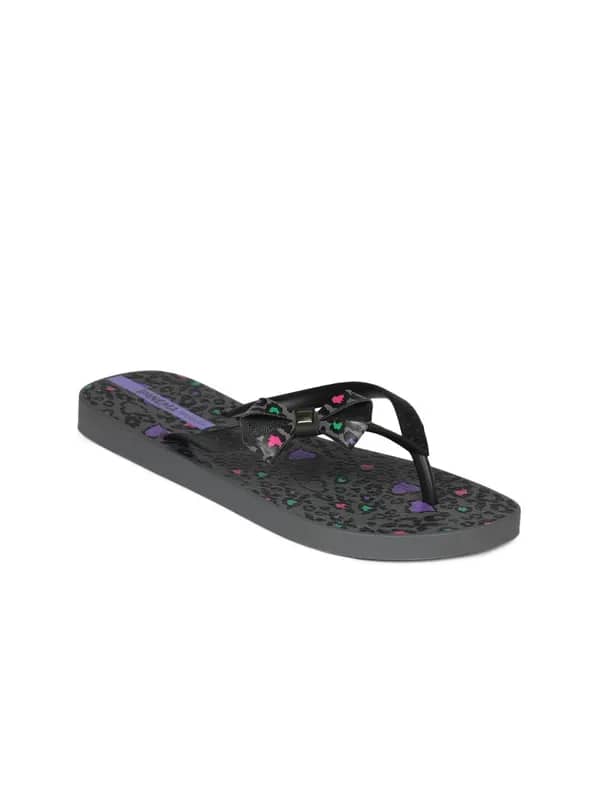 iPanema Women Black Flip Flops