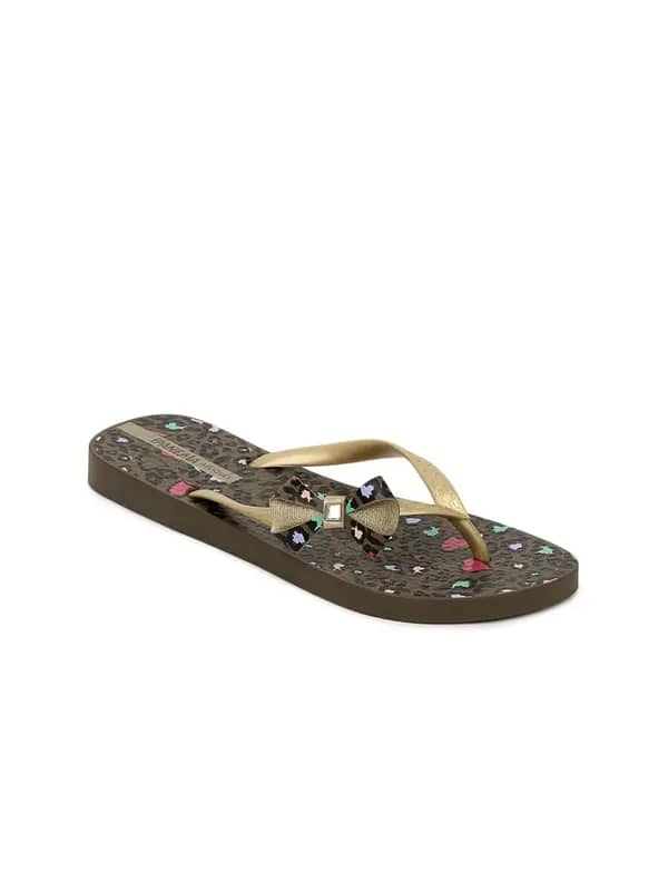 iPanema Women Brown Flip Flops