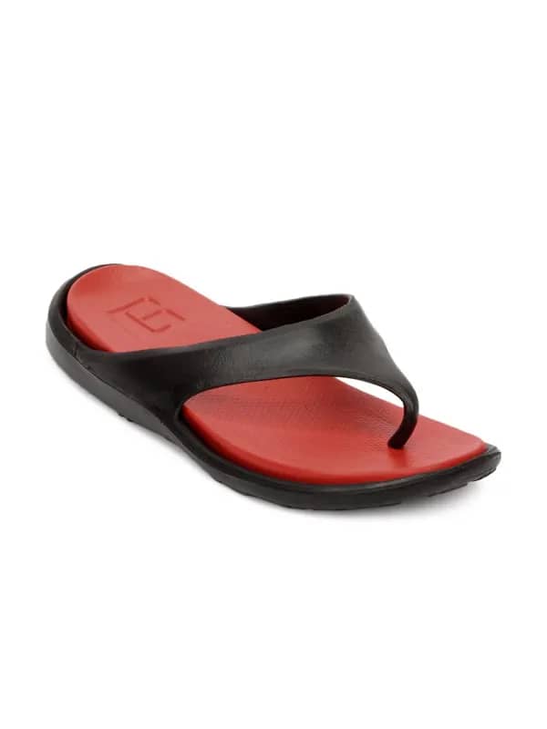 Gliders Unisex Red Spiner Flip Flops