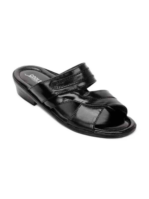 Coolers Men Black Sandals