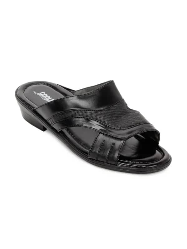 Coolers Men Black Sandals