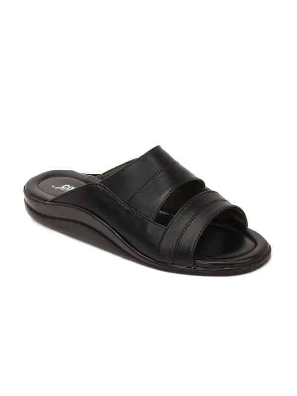 Coolers Men Black Sandals