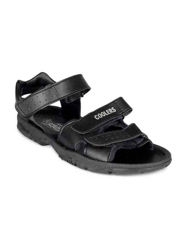 Coolers Men Black Sandals